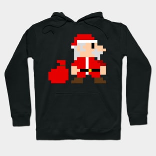 8 Bit Santa Hoodie